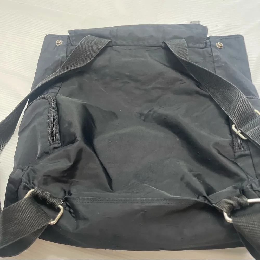 Prada Black Nylon VTG Backpack